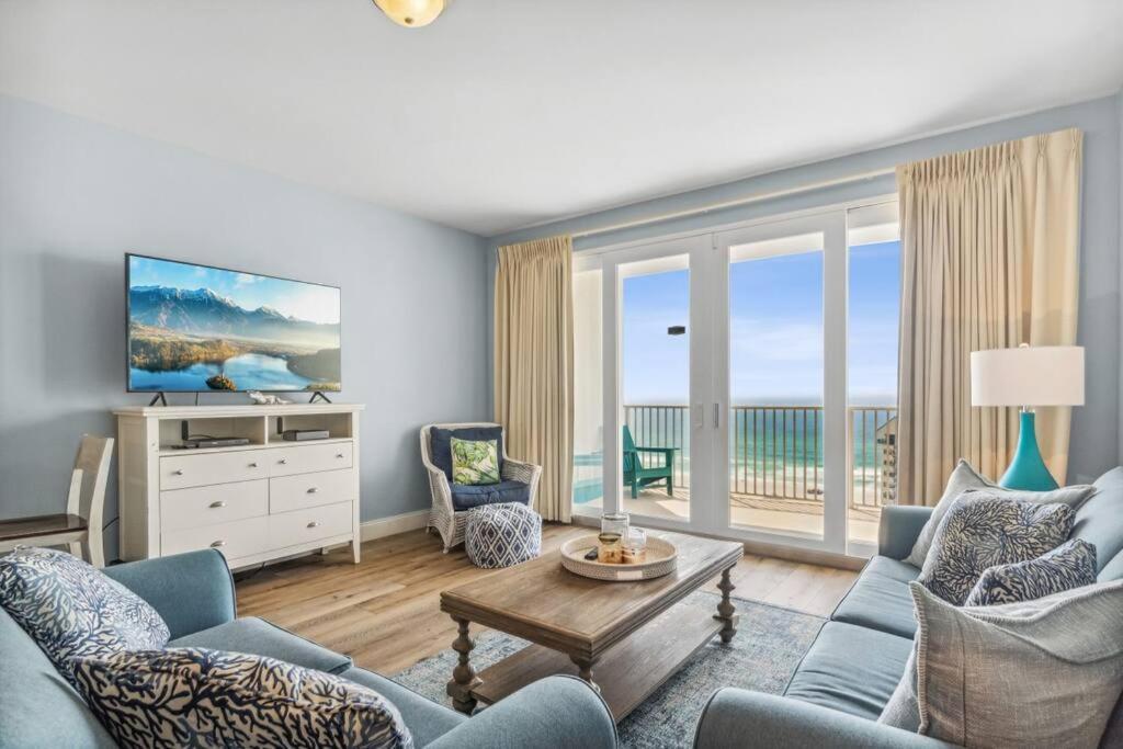 Spacious Beach Condo With Gulf Views! Sleeps 8! By Dolce Vita Getaways Pcb Panama City Beach Luaran gambar